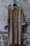MUTEDANCE stand collar dyed textured jacket MD23FW57 bare color PM102